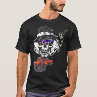Poker Smoking Poker Hand och Poker Chip T Shirt