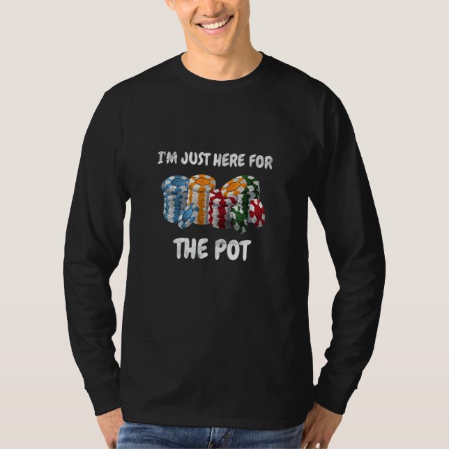 Poker spelar upp mig just här för att plocka ut pr t shirt (Framsida)