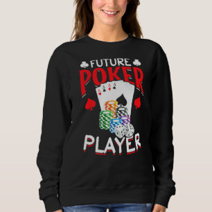 Poker Spelare Casino Poker Bebis I Framtida Poker  T Shirt