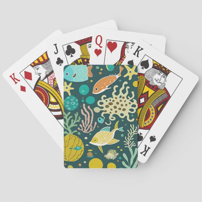 Poker-spelkort Casinokort (Baksidan)