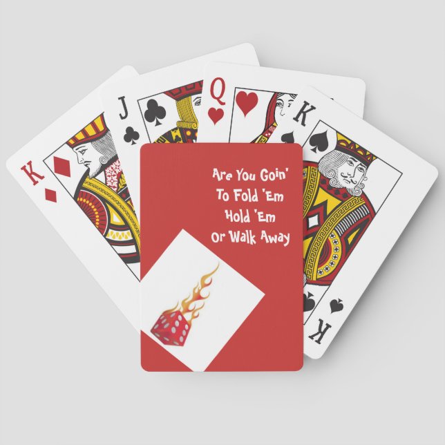 Poker-spelkort Casinokort (Baksidan)