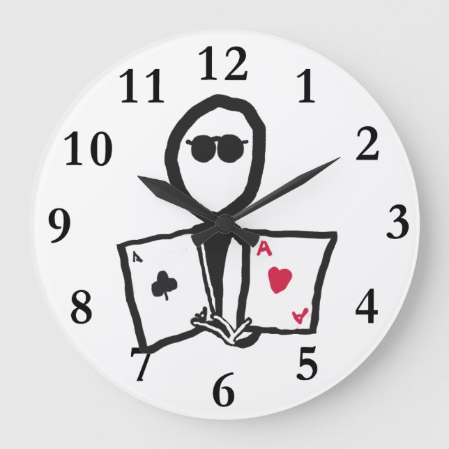 Poker Stor Klocka (Framsida)