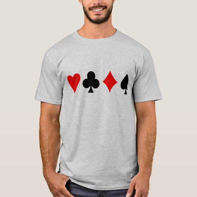 Poker T-shirt (Framsida)