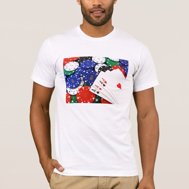 Poker T-shirt (Framsida)