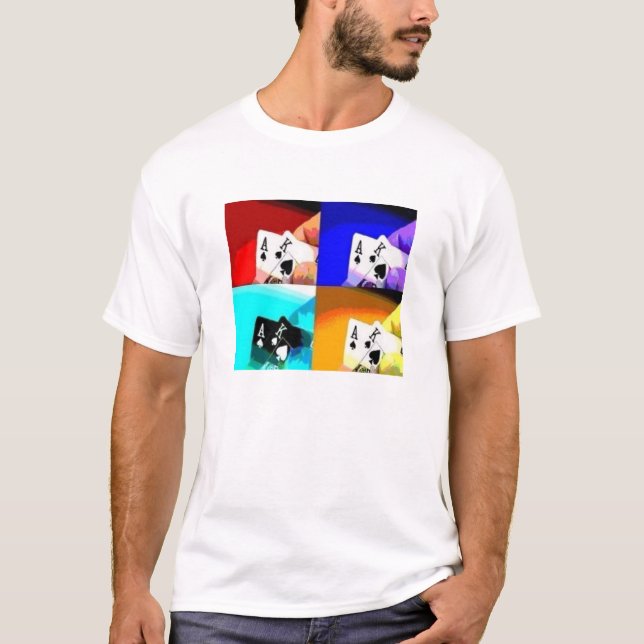 poker t-shirt (Framsida)