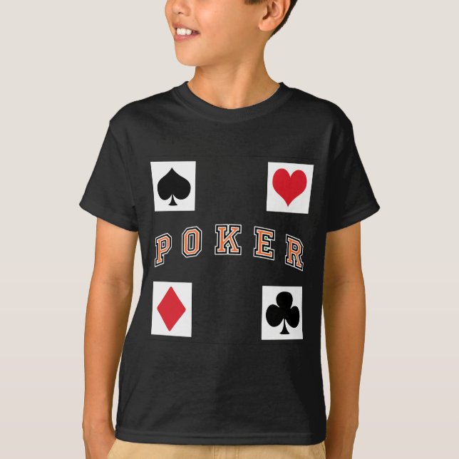 Poker Tee Shirt (Framsida)