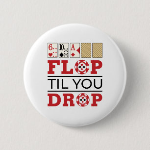 Poker Texas Holdem-flopp. Knapp