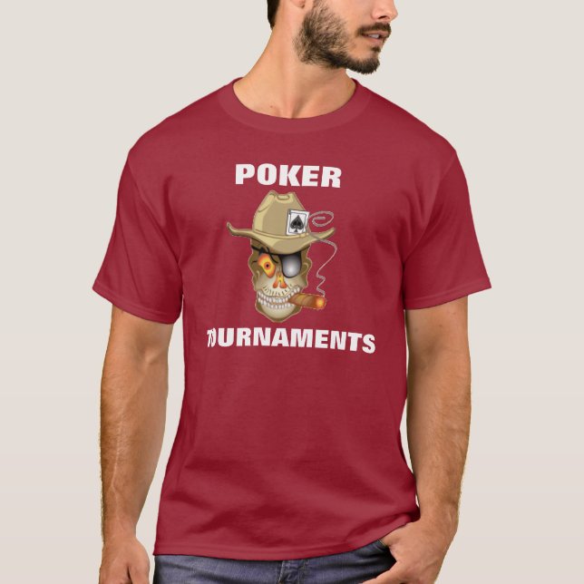 POKER TOURNATIONS T-SHIRT (Framsida)