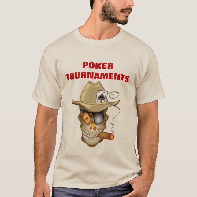 POKER TOURNATIONS T-SHIRT (Framsida)