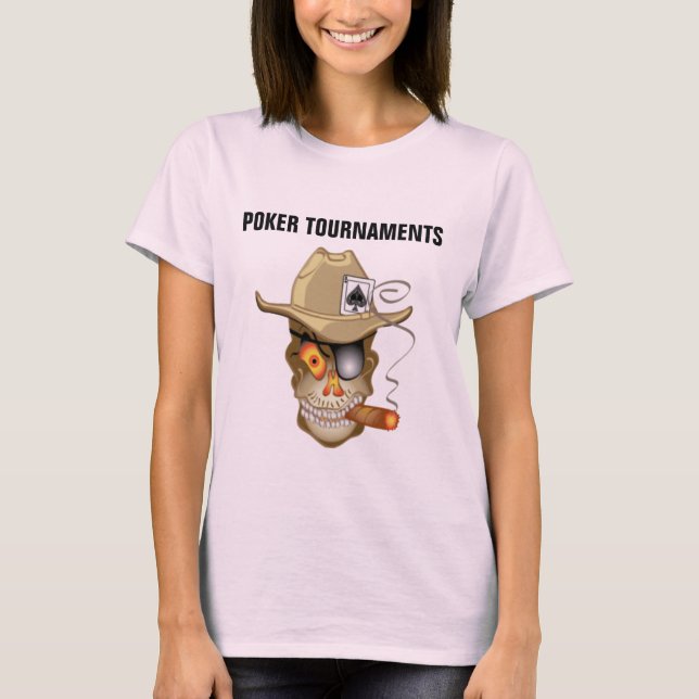 POKER TOURNATIONS T-SHIRT (Framsida)