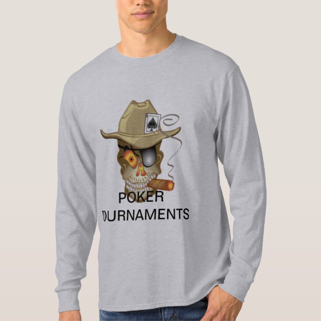 POKER TOURNATIONS T-SHIRT (Framsida)