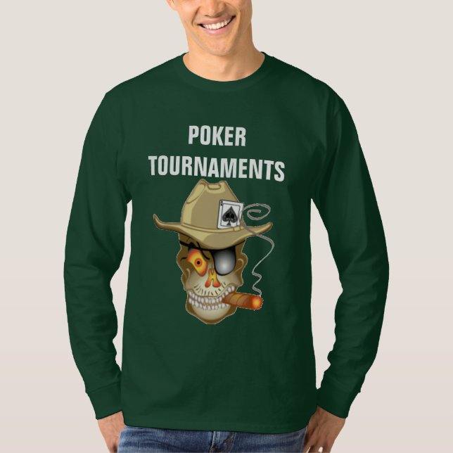 POKER TOURNATIONS TEE SHIRT (Framsida)
