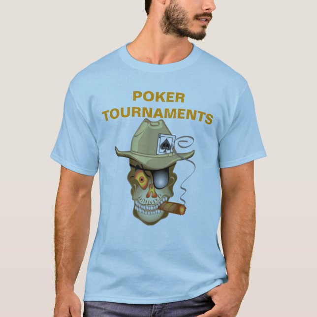 POKER TOURNATIONS TEE SHIRT (Framsida)