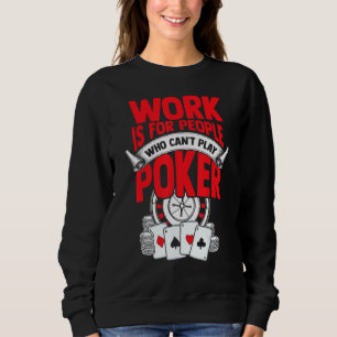 Poker Tshirt Casino Player Bluffing Ace Royal Flus T Shirt