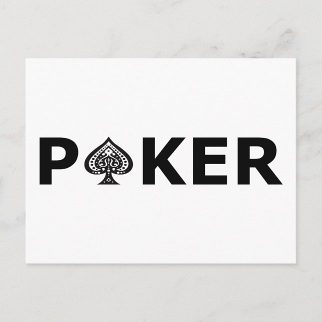 Poker Vykort (Framsida)