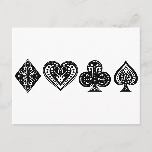 Poker Vykort (Framsida)