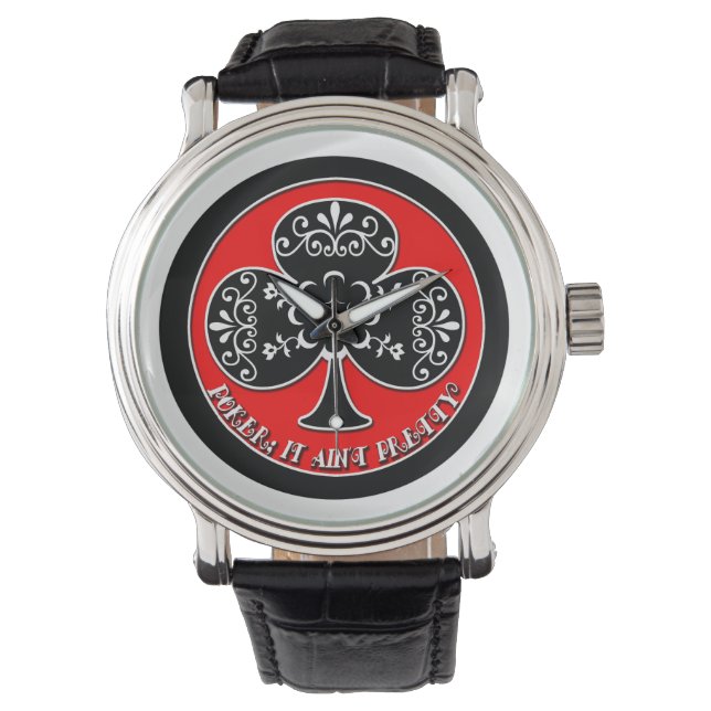 Poker Watch Armbandsur (Framsida)