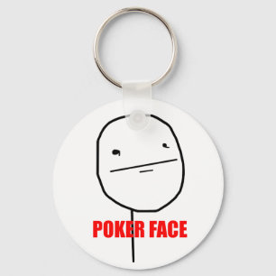 Pokeransikte - Keychain Nyckelring