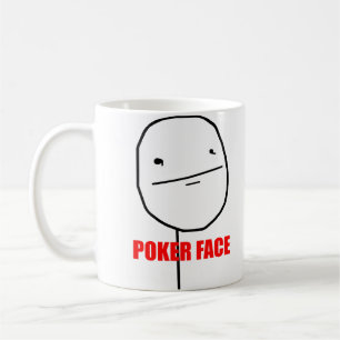 Pokeransikte Meme Kaffemugg