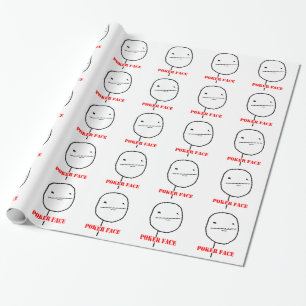 Pokeransikte - meme presentpapper