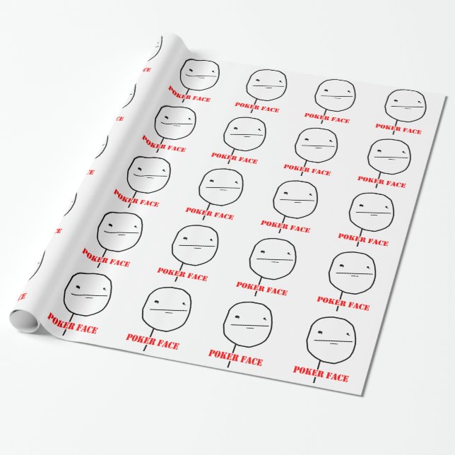 Pokeransikte - meme presentpapper (Utrullad)