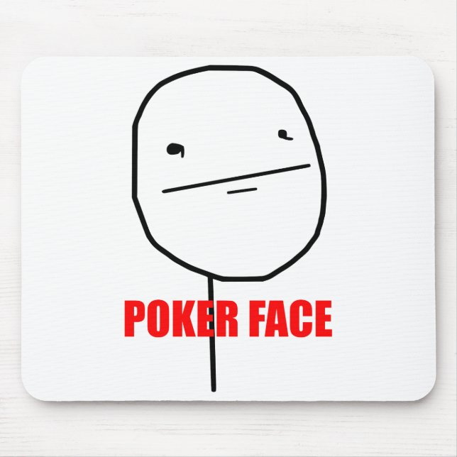 Pokeransikte - Mousepad Musmatta (Framsidan)