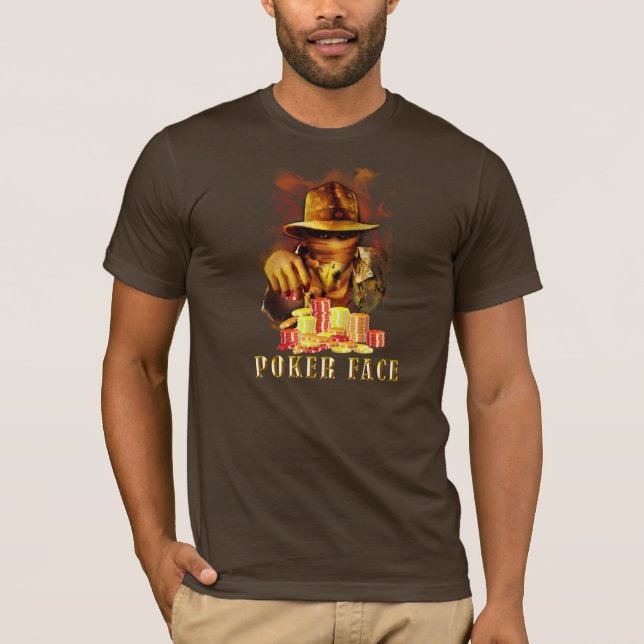Pokeransikte T-shirt (Framsida)
