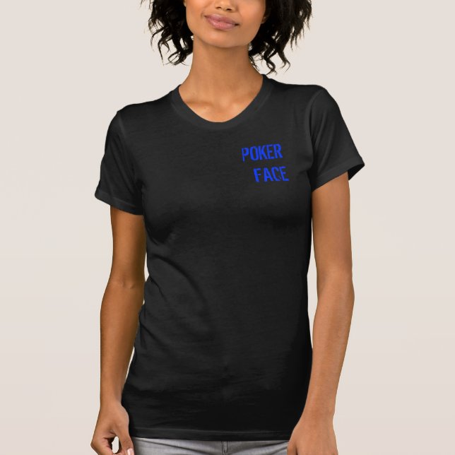POKERANSIKTE TEE SHIRT (Framsida)