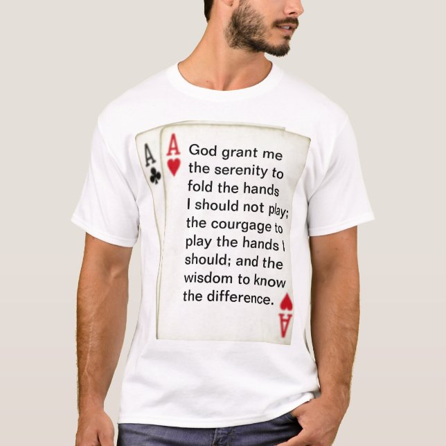 Pokerbön T Shirt (Framsida)
