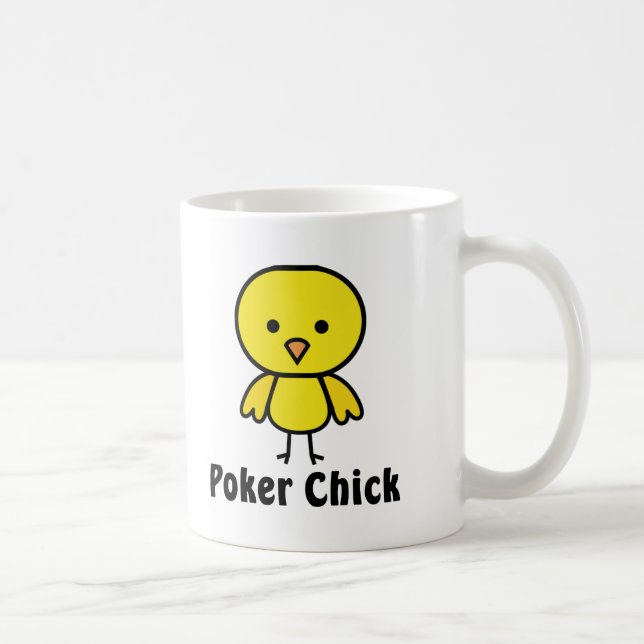 Pokerchick Kaffemugg (Höger)