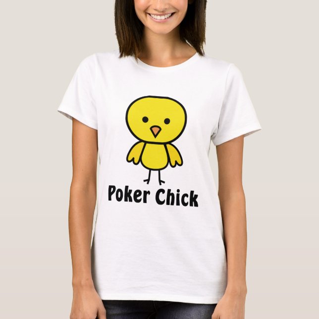 Pokerchick T Shirt (Framsida)