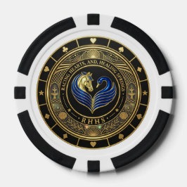 Pokerchip - Racing Hearts och Healing Springs Poker Marker