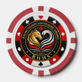 Pokerchips - Racing Hearts och Healing Springs Poker Marker