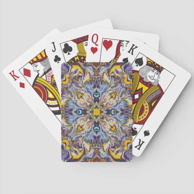 Pokerdäck Casinokort (Baksidan)
