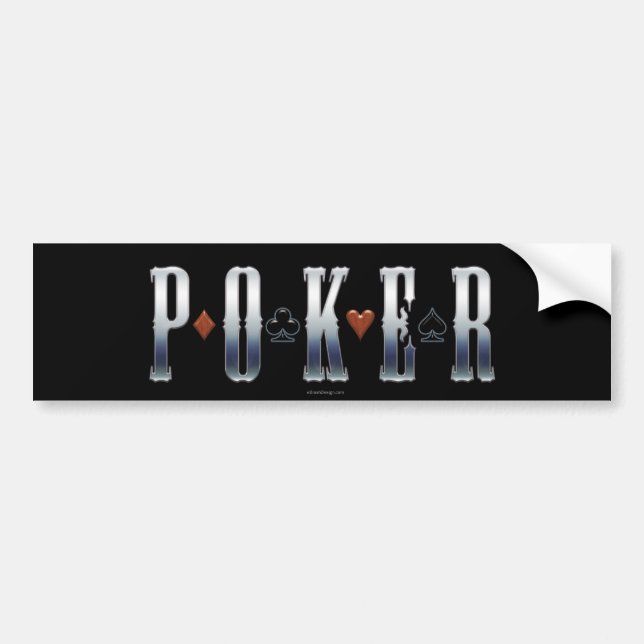 Pokerdekal Bildekal (Framsidan)