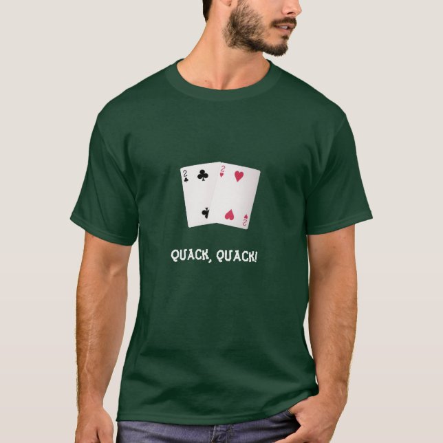Pokerdräkt T-shirt (Framsida)