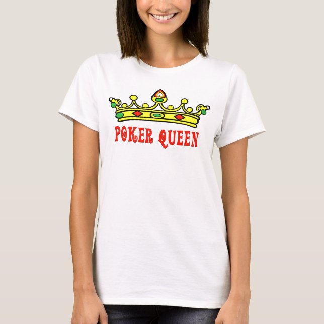 Pokerdrottning Tee (Framsida)