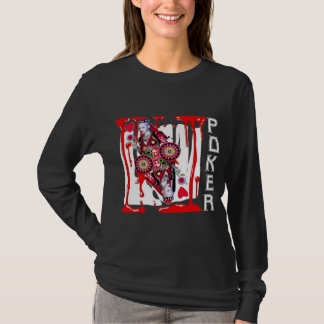 POKERDROTTNING TEE SHIRT
