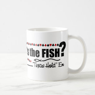 Pokerfiskmugg 2 kaffemugg