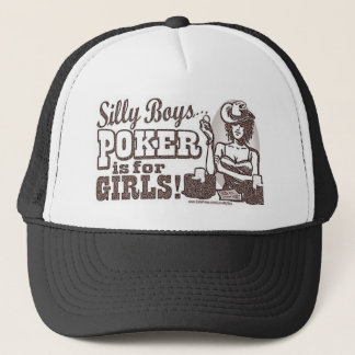 POKERHATT TRUCKERKEPS