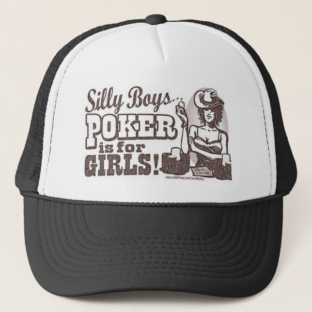 POKERHATT TRUCKERKEPS (Framsida)