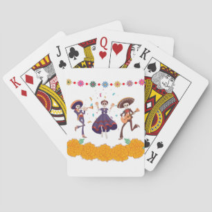 Pokerkort Dia De Muertos Casinokort