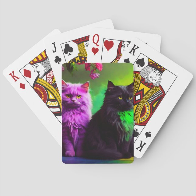 Pokerkort för Cat Lover Casinokort (Baksidan)