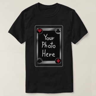 Pokerkort Foto Svart T Shirt