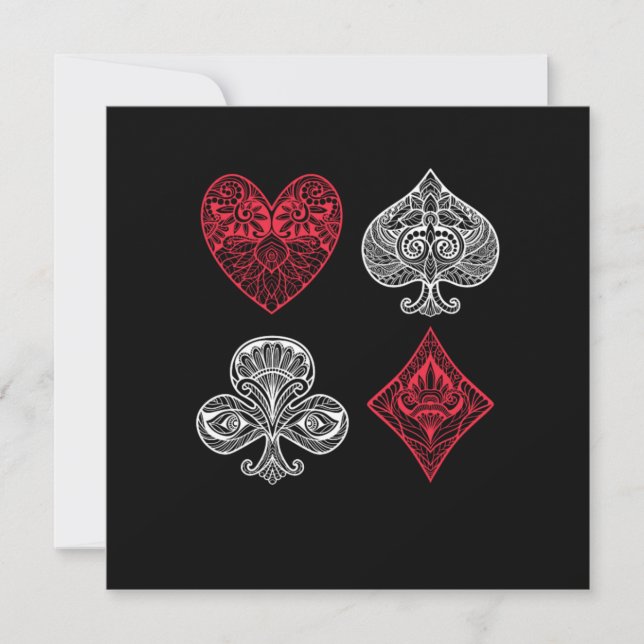 Pokerkort Kasinospel Kort Spelare All In Gi (Framsida)