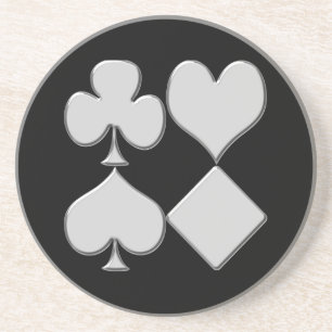Pokerkortlek Färg Pokerunderlägg Underlägg