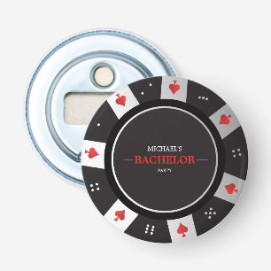 Pokerkväll Sjungkarfest Las Vegas Kasino Flasköppnare