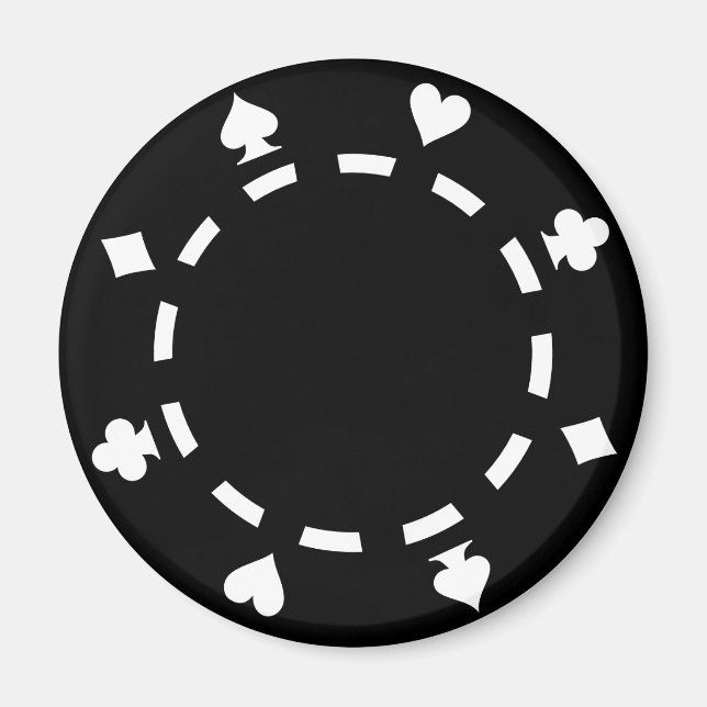 Pokermarker Magnet (Framsidan)