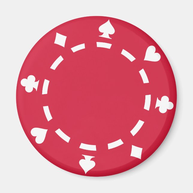 Pokermarker Magnet (Framsidan)
