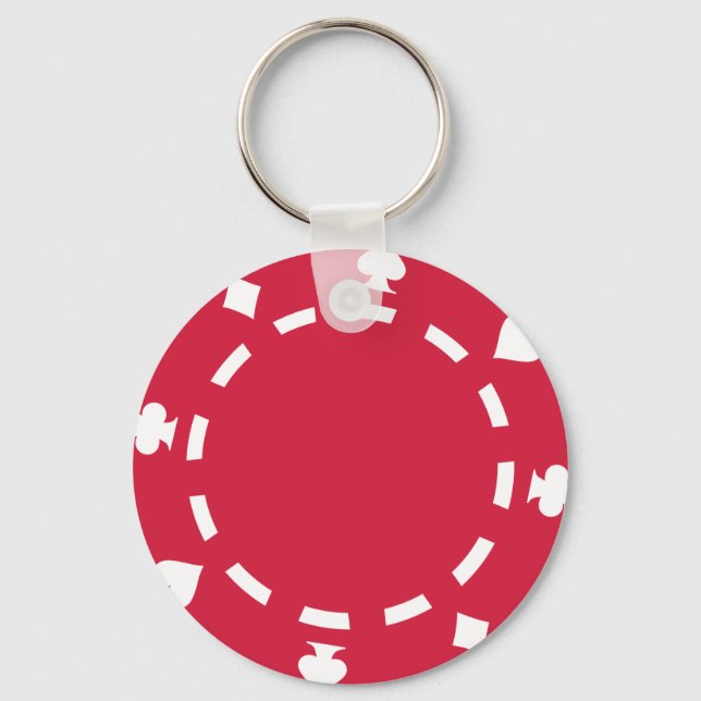 Pokermarker Nyckelring (Framsida)
